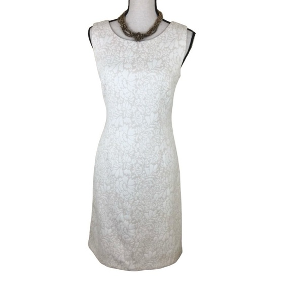Coldwater Creek Dresses & Skirts - Coldwater Creek. Dress. Tan/Cream. Sz. 8.